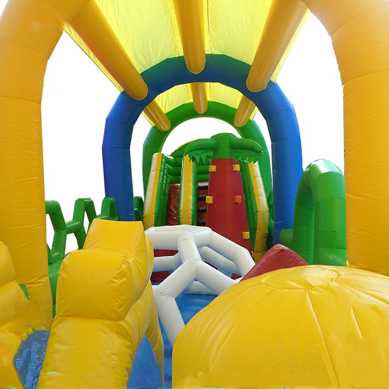 Zewnętrzna nadmuchiwana składa – Outdoor Adventure Course recenzja i cena