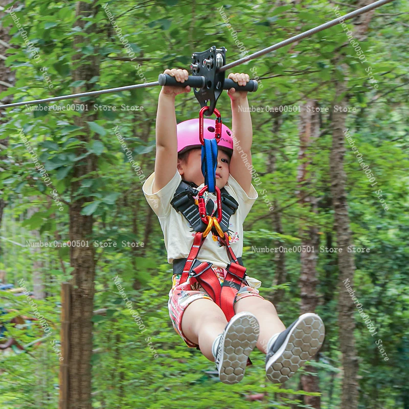 Zestaw do zjeżdżania na linie  – Outdoor Adventure Course recenzja i cena