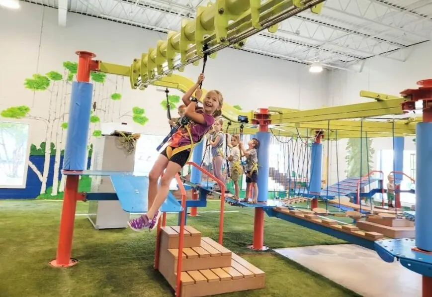 Kurtyna linowa, siatka do wspi – Outdoor Adventure Course recenzja i cena